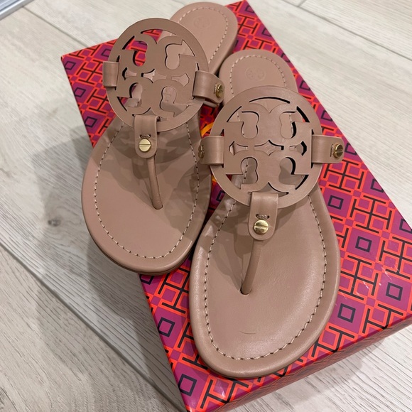 Tory Burch Shoes - Tory Burch Miller Calf Leather Sandals